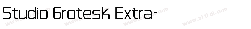 Studio Grotesk Extra字体转换 Studio Grotesk Extra字体转换